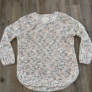 Jessica Simpson Textured Knit Sweater - White, Black, Pink, Green